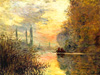 Monet argenteuil le soir