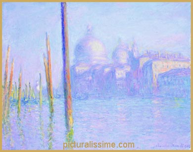 Claude Monet le Grand Canal à Venise 1