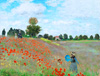 Monet les Coquelicots, la promenade Orsay