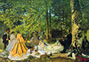Monet le Déjeuner sur l'herbe à Fontainebleau