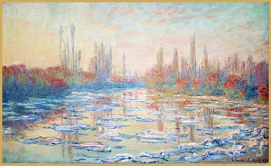 Claude Monet Les glaetccedil;ons
