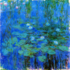 Monet Nymphéas Bleus