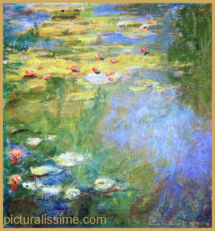 copie reproduction Monet le Bassin aux Nymphéas Collection Mayer Genève