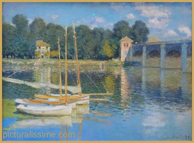 Claude Monet le Pont d'Argenteuil Orsay