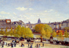 Monet le Quai du Louvre à Paris