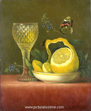 Maria Van Os Citron et Verre