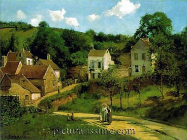 Camille Pissarro les Coteaux de l'Hermitage à Pontoise