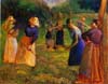Pissarro faneuses etagrave; éragny