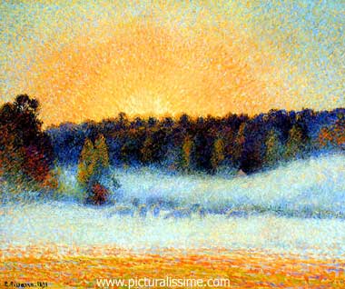Camille Pissarro Soleil et Brouillard
