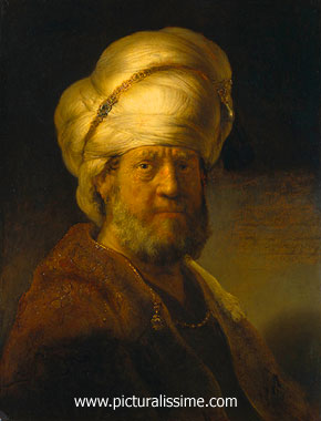 Rembrandt l'Homme au Turban