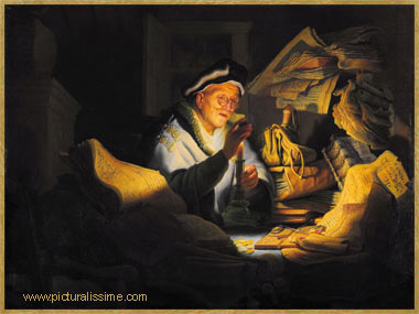 Rembrandt Le Changeur. Le riche Cultivateur