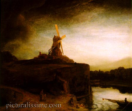 rembrandt le moulin