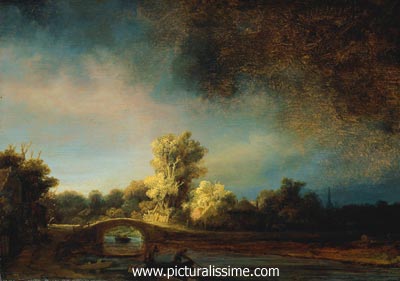 Rembrandt Paysage