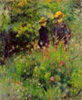 Renoir Conversation dans la Roseraie