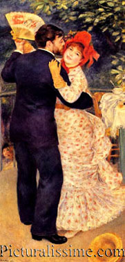 Auguste Renoir danse à la campagne