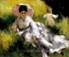 Renoir femme au parasol