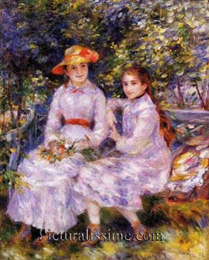 Auguste Renoir filles de paul durand
