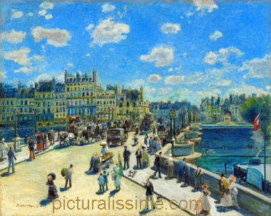 Auguste Renoir le pont neuf