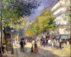 Renoir Les grands Boulevards à Paris