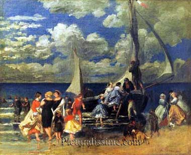 Auguste Renoir retour de navigation