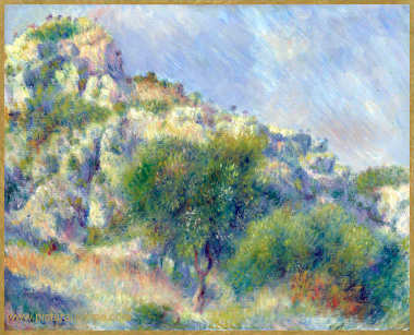 Auguste Renoir Rochers de l'Estaque