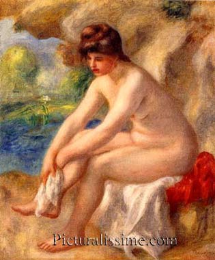 Auguste Renoir la sortie de bain