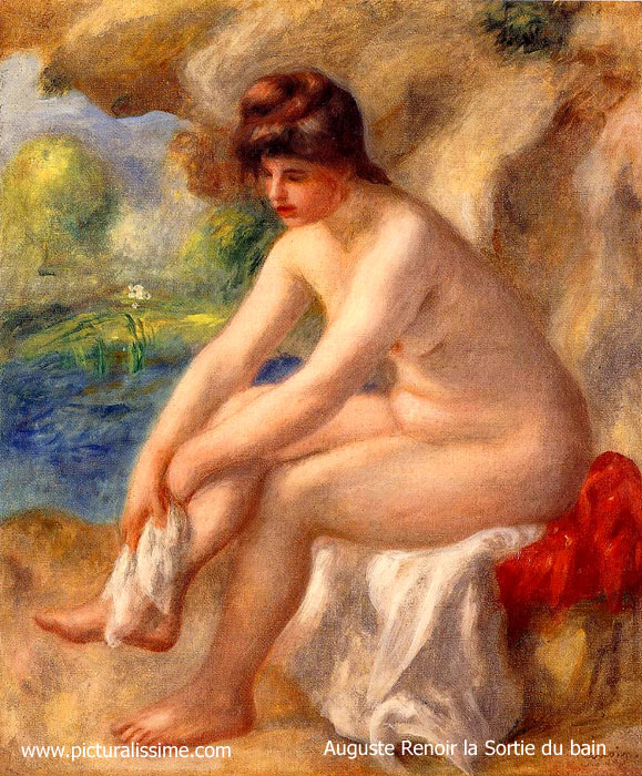Auguste Renoir la Sortie du bain