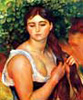 Renoir Suzanne Valadon la Tresse