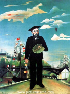 henri rousseau autoportrait