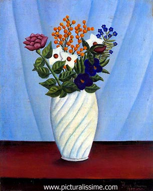 henri rousseau bouquet de fleurs 2