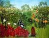 henri rousseau foretecirc;t tropicale