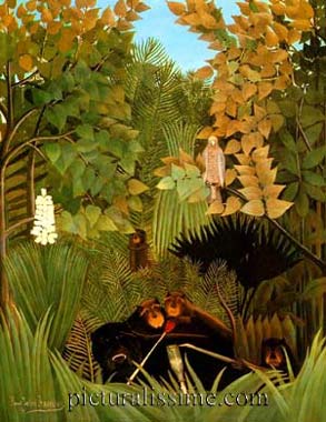 Henri Rousseau Joyeux Farceurs