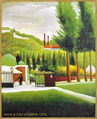 henri rousseau la maison