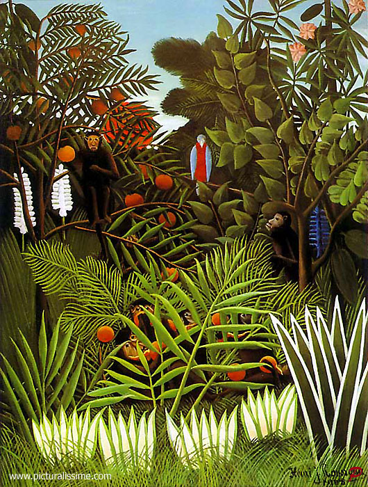 Henri Rousseau Paysage Exotique