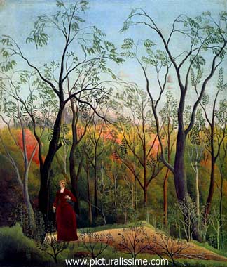 henri rousseau promenade en foretecirc;t