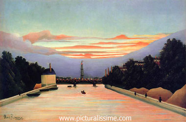 henri rousseau la tour Eiffel