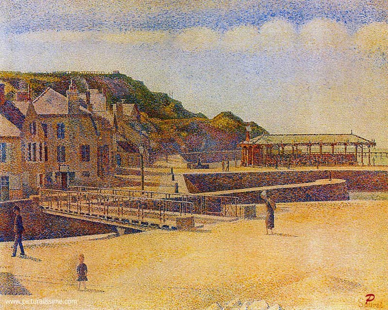 Seurat Port en Bessin