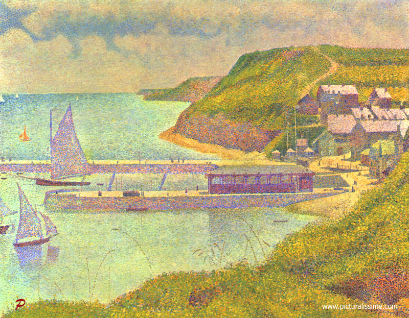 Seurat Port en Bessin Orsay