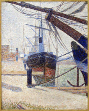 Georges Seurat le Port d'Honfleur