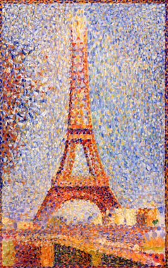 Georges Seurat la Tour Eiffel