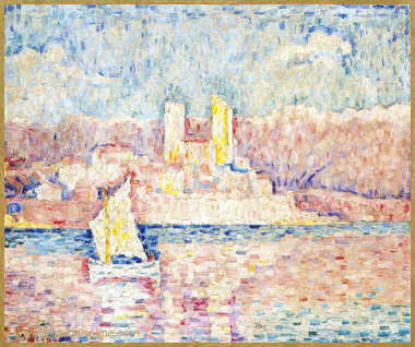 Paul Signac Le Cap d'Antibes