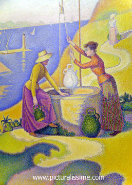 Paul Signac Femmes au Puits