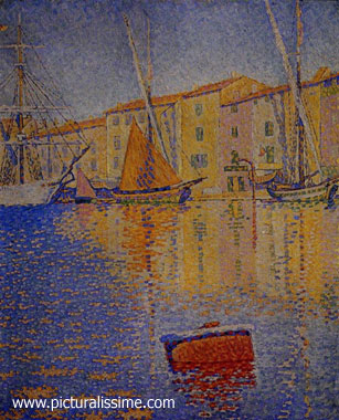 Paul Signac La Bouée Rouge