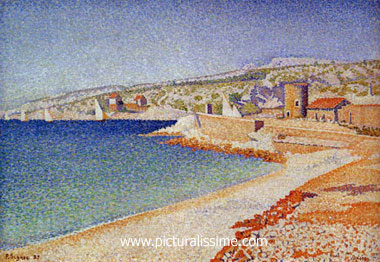 Paul Signac La Jetée à Cassis