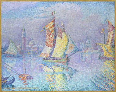 Paul Signac La Voile Jaune