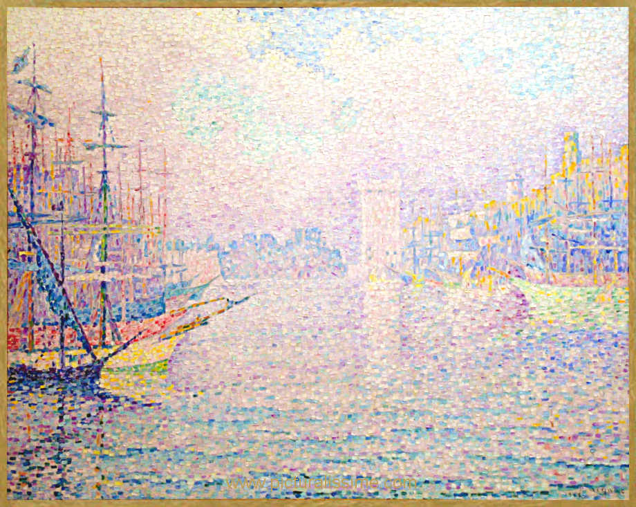 Signac Marseille le vieux port