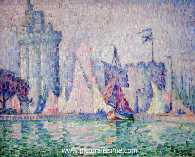 Paul Signac le Port de la Rochelle 1915