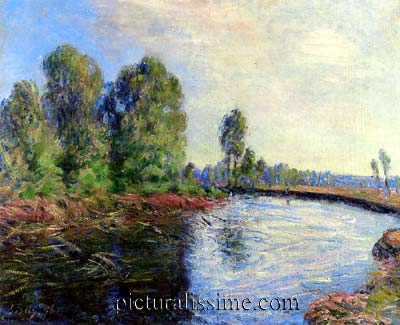 Alfred Sisley les bords du loing