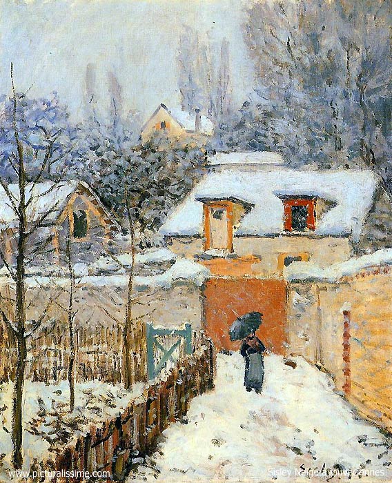 Sisley Neige à louveciennes