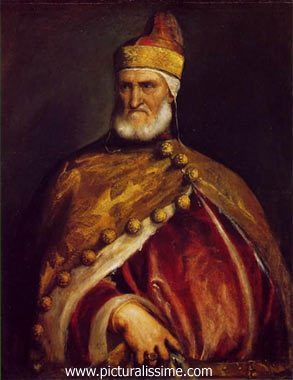 Titien Titian Portrait du Doge Andrea Gritti